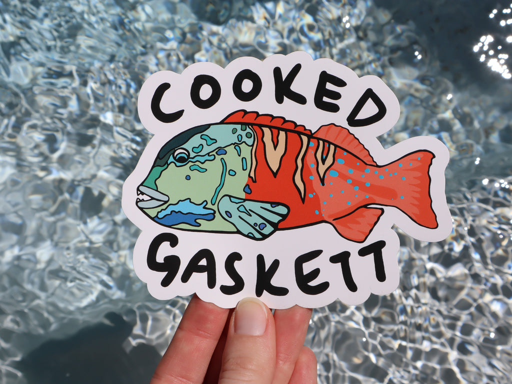 Cooked Gaskett Stickers
